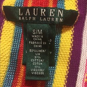 Lauren Ralph Lauren Sweaters - High low bright stripe Ralph Lauren cardigan Lauren Ralph Lauren Sweaters - High low bright stripe Ralph Lauren cardigan